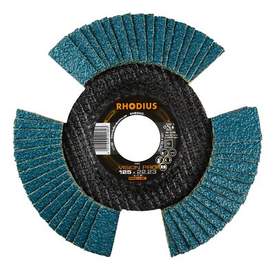 Rhodius PROline VISION PRO Lamellenschleifscheibe - 125 x 22,23 mm - P40 210631