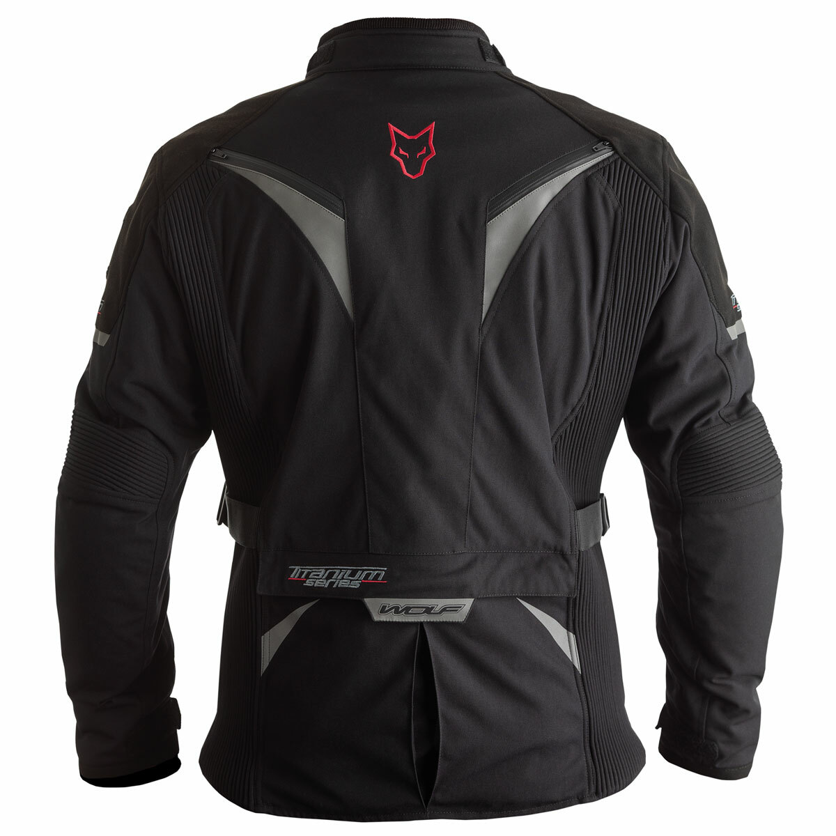 Wolf Titanium Outlast CE Moto Motorcycle Motorbike Textile Jacket Black eBay