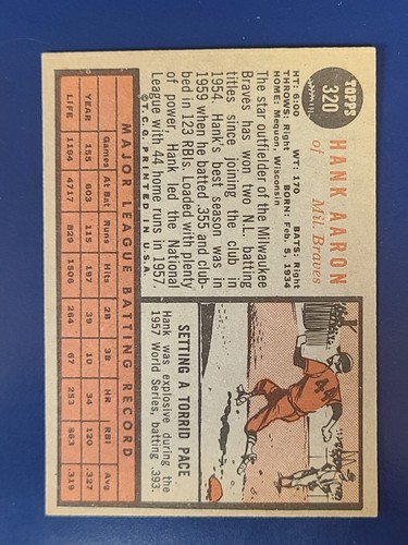 1962 Topps Baseball Cards Complete Your Set You Pick Choose #283-370 - Picture 73 of 171