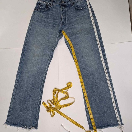 MOUSSY VINTAGE Siena gerade Distressed Jeans mittelblau Größe 30 neu ohne Etikett - Bild 6 von 10