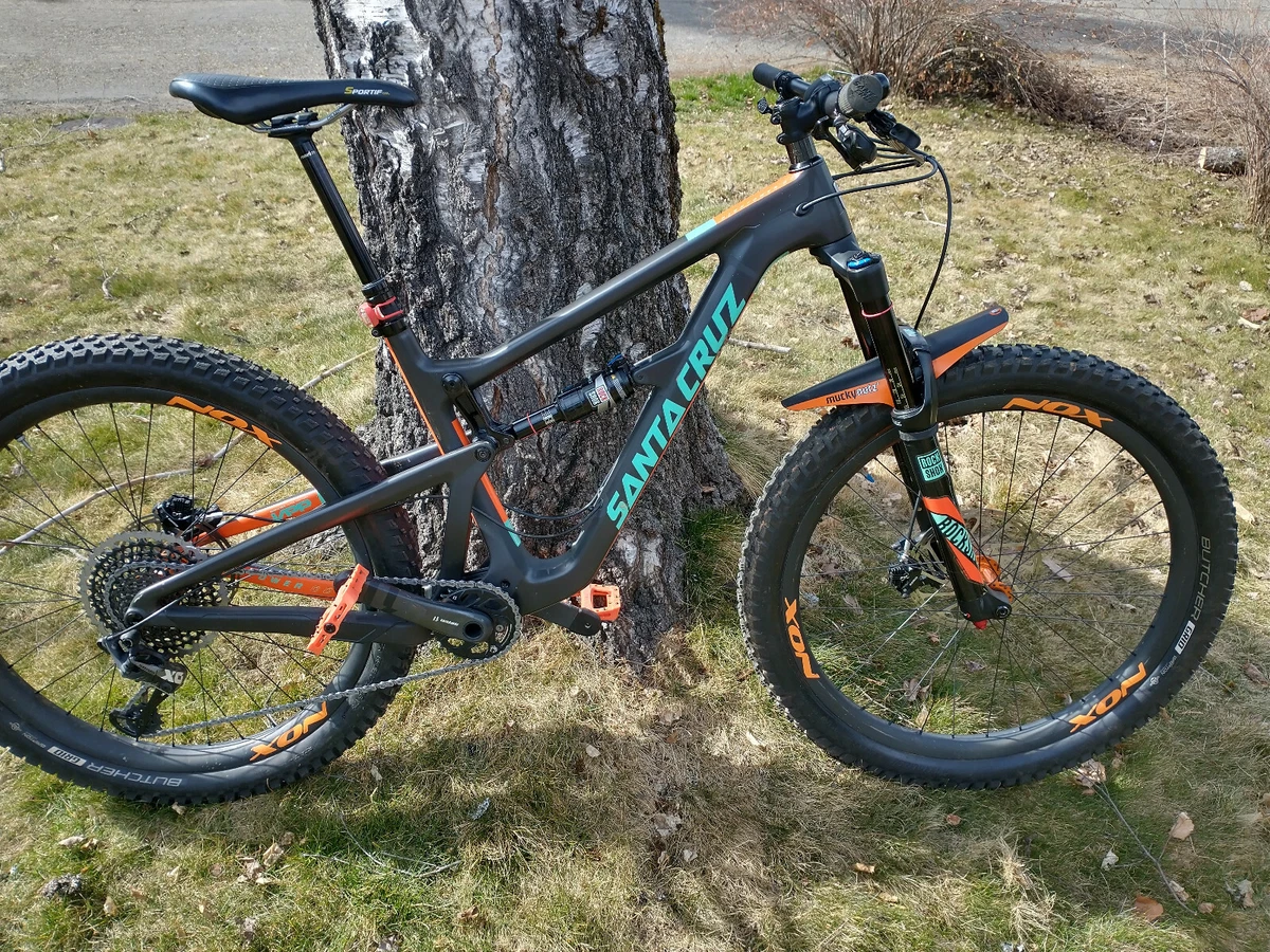 2017 Santa Cruz Hightower Carbon CC SRAM X01 NOX Carbon Wheels