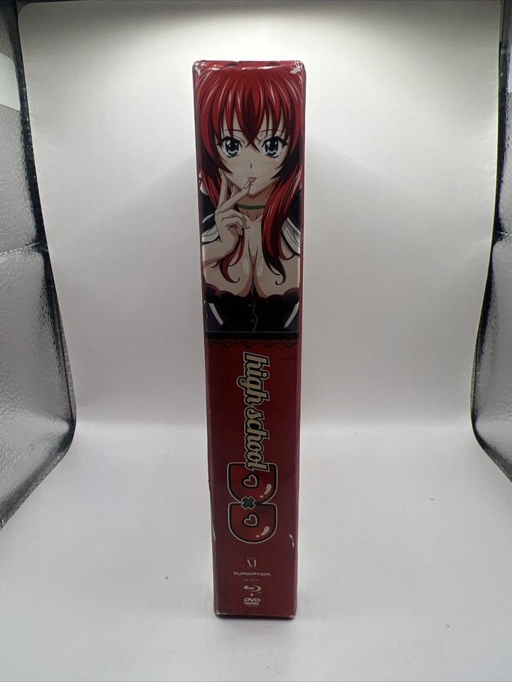 High School DxD: The Series (Blu-ray/DVD, 2013, 4-Disc Set) Limited