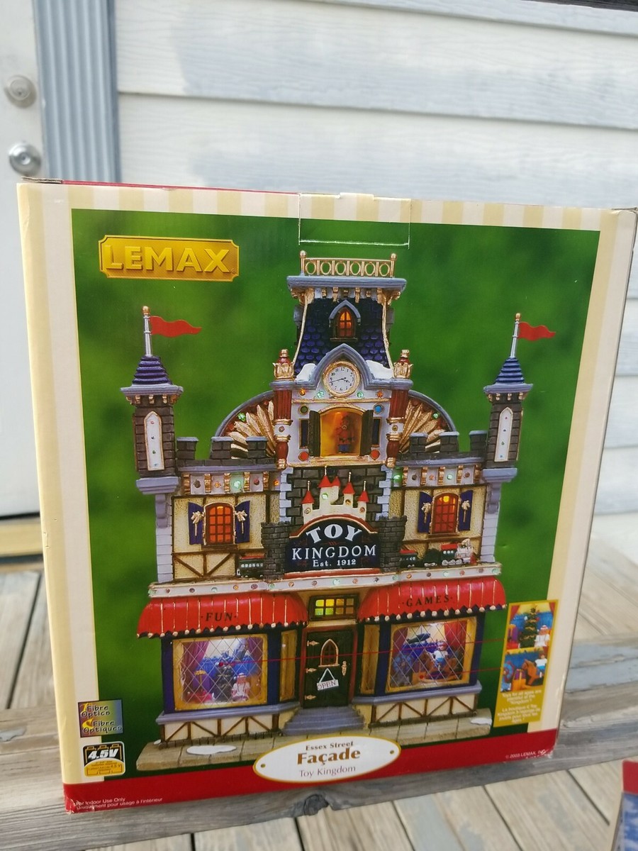 2003 LEMAX Toy Kingdom #35857 ESSEX STREET FACADE | eBay