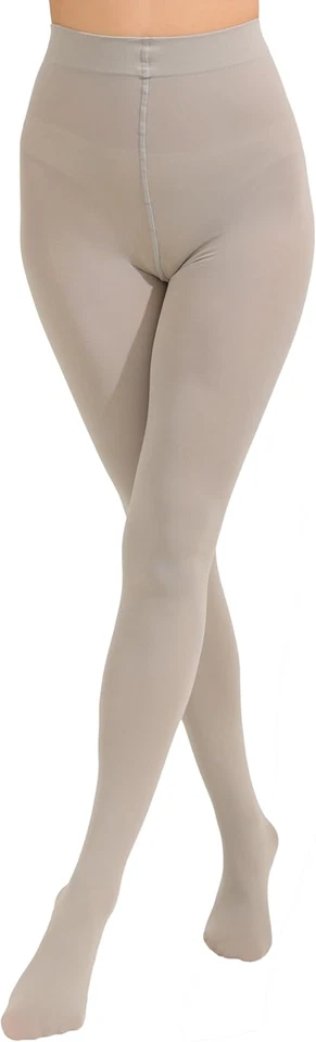 Meia-calça opaca macia feminina 80 den, meia-calça feminina para dança casamento ioga - Imagem 3 de 4