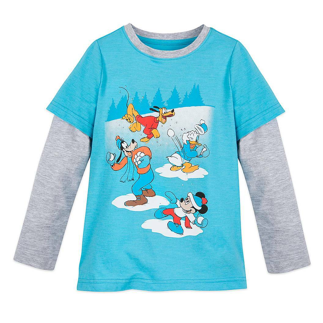シャツ New Disney Store Mickey Mouse and Friends Long Sleeve Tee T-Shirt