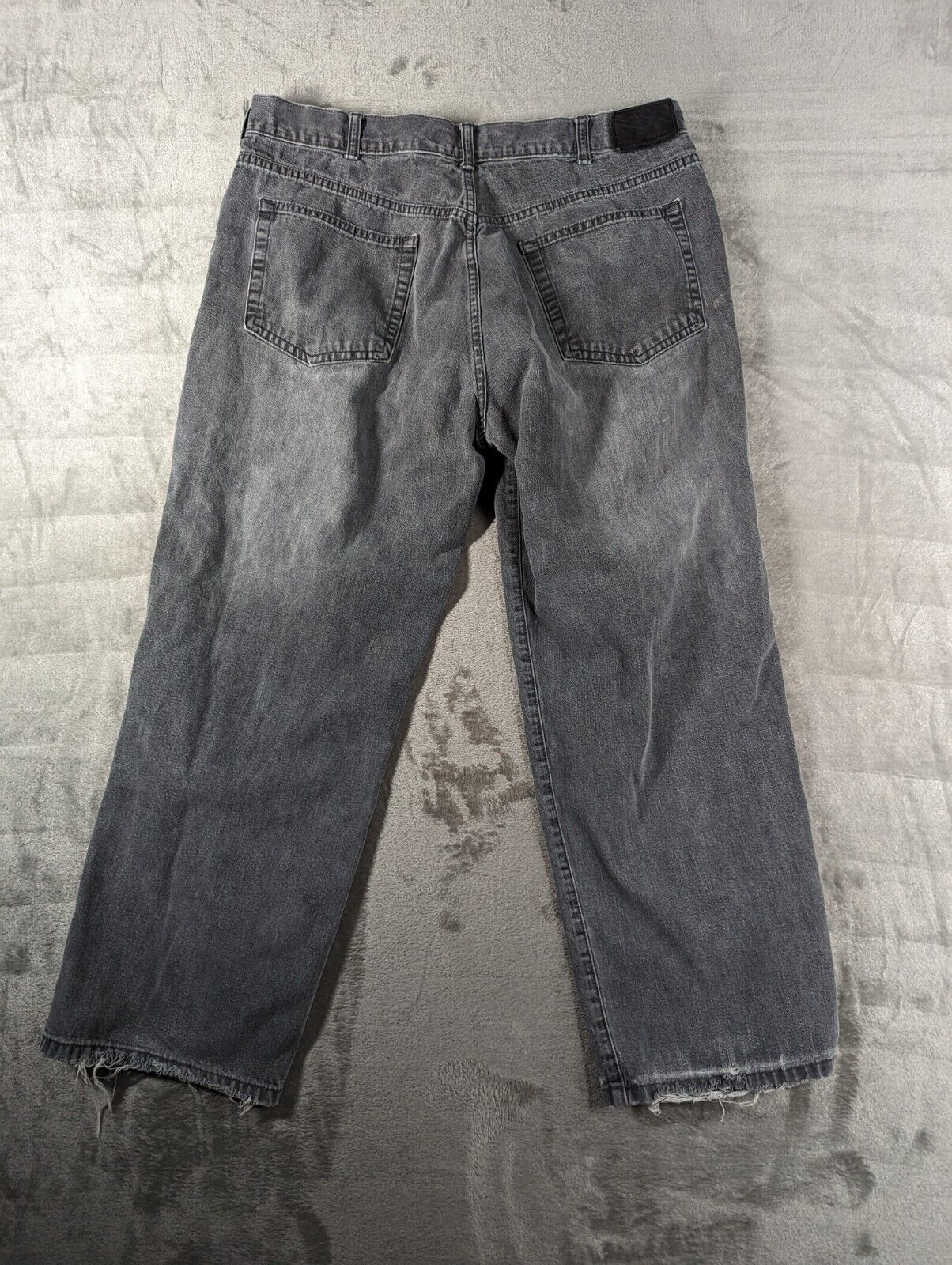 Vintage Calvin Klein Jeans Mens 38 Grey Straight … - image 2