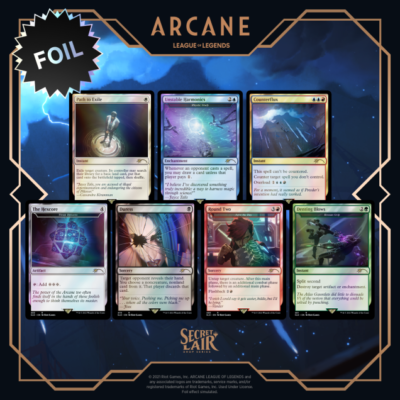 MTG: Magic The Gathering Secret Lair x Arcane League of