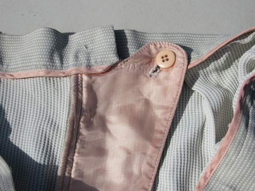 VTG Emanuel Ungaro Wide Leg Pants High Waist Pleated Front Dotted Tan 12/46 - Picture 5 of 24