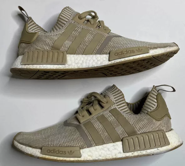 Devise Normalt software Size 13 - adidas NMD R1 Primeknit Linen Khaki 2017 BY1912 Tan Boost 2017  Shoes 889772697201 | eBay