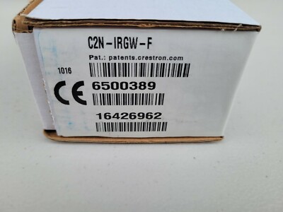 New in Box Crestron C2N-IRGW-F IR Gateway Flush Mount 