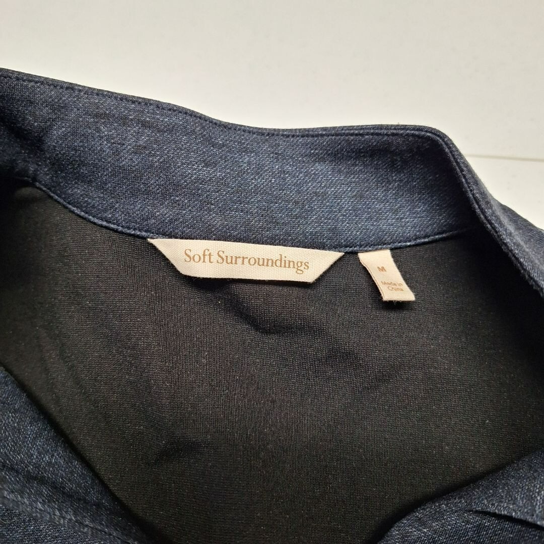 Soft Surroundings Blazer Jacket Buttoned Pleated … - image 6