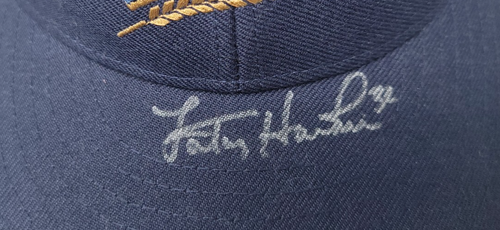 Gorra LaTroy Hawkins Milwaukee Brewers Firmada New Era Fanáticos Usada Estado. - Imagen 3 de 13