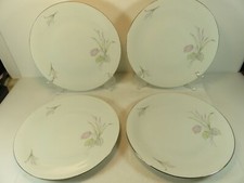 4 Seltmann Weiden Leaves Grass Dinner Plates 9 1/2 in Isolde Bavaria