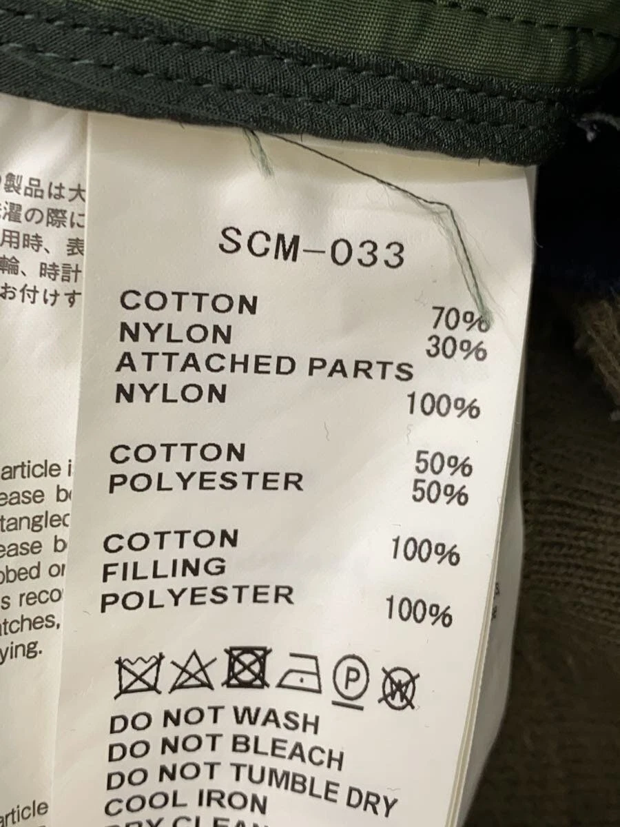 Felpa con cappuccio Sacai SCM 033 felpa spugna x MA 1 docking hoody 1 cotone usata