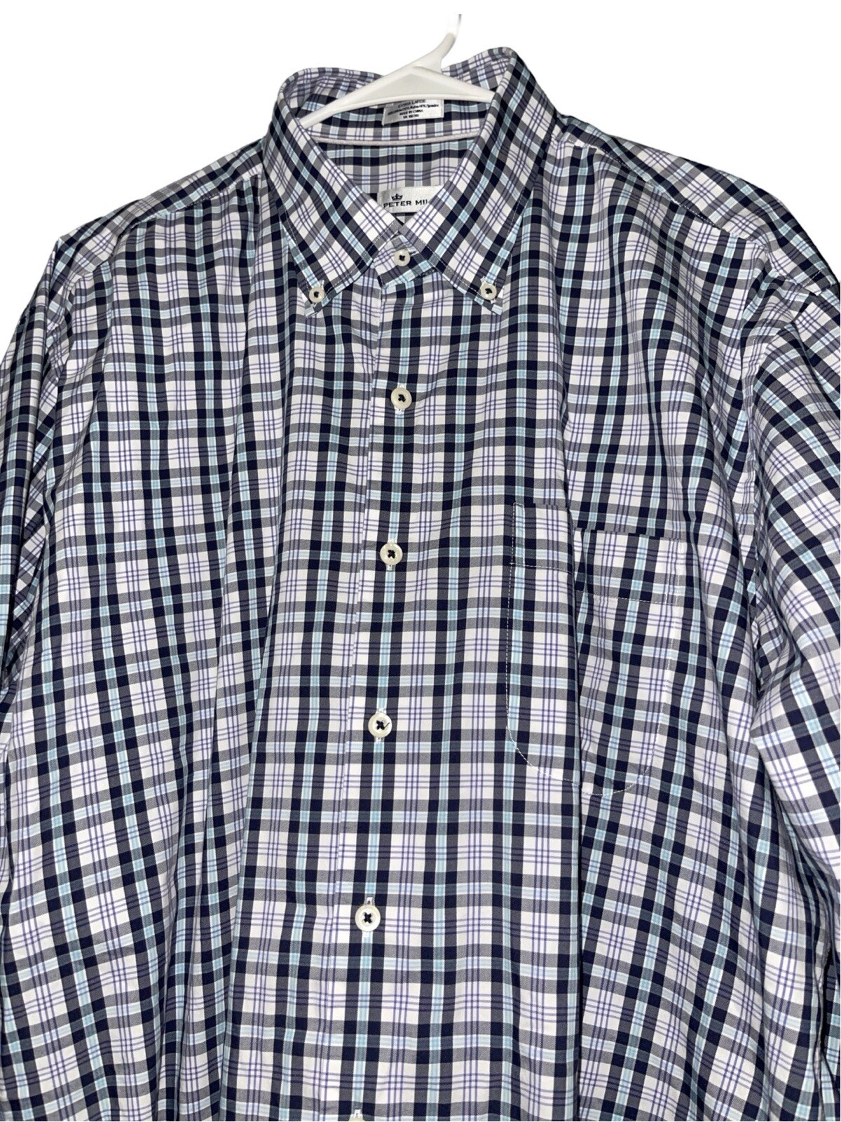 Peter Millar Performance Button Down Shirt Moritz… - image 4