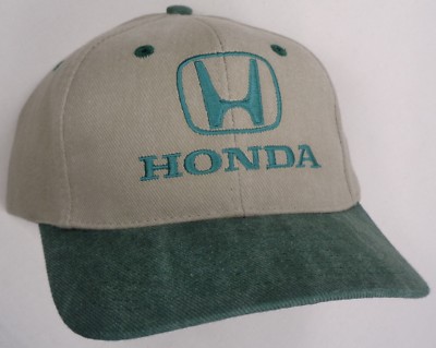 Hat Cap Licensed Honda H Logo Green 