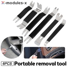 6PCS Car Trim Removal Tool Kit Set Door Panel Fastener Auto Dashboard Plastic