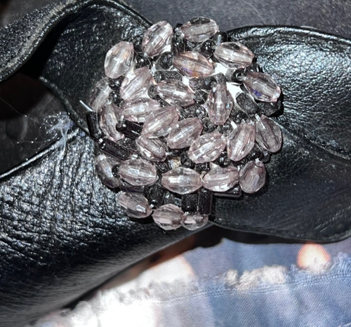 Vionic schwarze Leder Joan Pantoletten Clogs Orthaheel Komfortschuhe Damen Gr. 38 - Bild 4 von 6