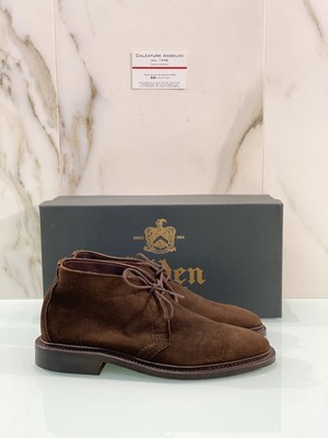 dark brown suede desert boots