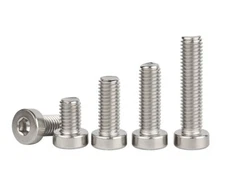 M3 M4 M5M6M8 Hex Hexagon Socket Allen Thin Low Short  Cap Head Screw Bolt