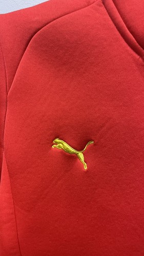 Scuderia Ferrari Puma Kids Boys Track Jacket Size M Red Racing Cars - Picture 3 of 11