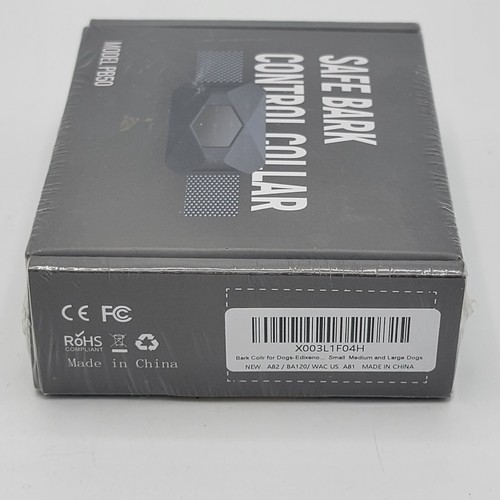 SAFE DOG BARK CONTROL COLLAR New Sealed In Box Model PB50 - Foto 3 di 4