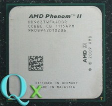 AMD Phenom II X4 960T Socket AM3 Processor CPU 3 GHz Quad-core Desktop