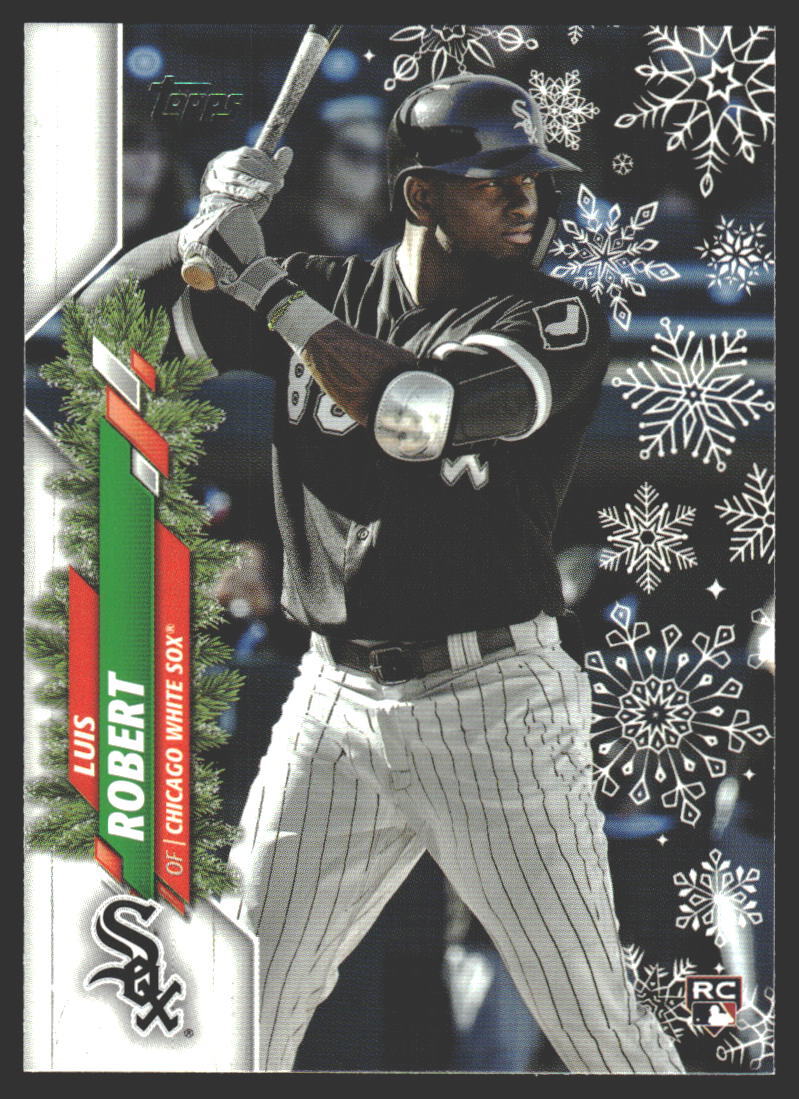 Luis Robert #HW2c 2020 Topps Holiday Chicago White SoxRC Rookie