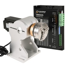 Nema 23 Rotary Attachment Three Chuck Ring Marking Rotary Device + DM542S Driver