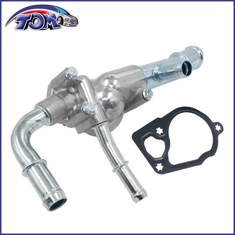 Carcasa termostato nueva para Chevy GMC Buick Cadillac 12638836 Foto 3 de 4