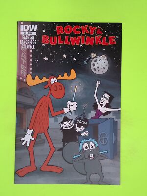Rocky and Bullwinkle #2 2014 IDW Publishing 8.0 Comic Book V83-152