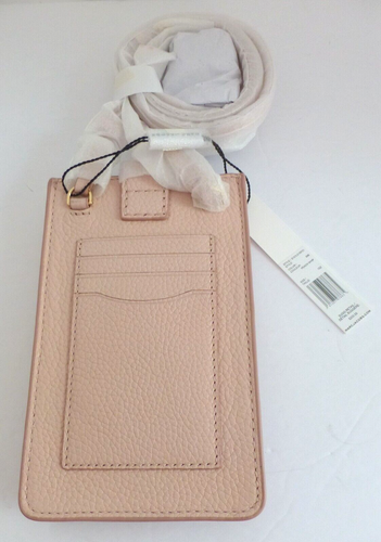 Marc Jacobs Phone Bag NWT Groove Peach Whip Color Leather Crossbody Retail $200 - Photo 7 sur 12