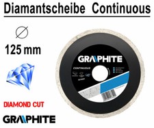 Diamanttrennscheibe Diamantscheibe Trennscheibe Ø 125 mm Trockenschnitt Continus