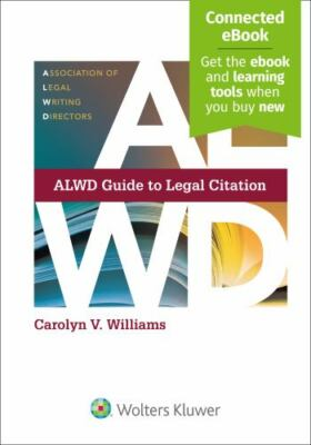 #ad ALWD Guide to Legal Citation Aspen Coursebook Spiral bound GOOD $37.99