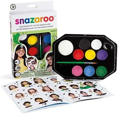 UK Snazaroo SZ1180102 Rainbow Face Paint Palette Kit Snazaroo Your One Stop F U - Image 2 of 4