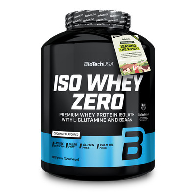 BioTech Iso Whey Zero 1816 g Kokosnuss
