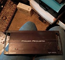 Power Acoustik RZR1-2500D Class D Mono Block Subwoofer Amplifier -Tested Working