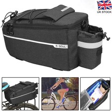 Listing image for Waterproof Cycling Trunk Bag Bicycle Rear Rack Seat Bag Bike Pannier Bag
