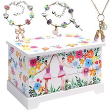 Ballerina Jewelry Box for Girls, Musical Jewelry Box, Music Boxes - Perfect D...