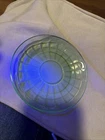 Green Depression Glass Saucer  Uranium Vaseline 5 1/2”-  Vintage See Close Up