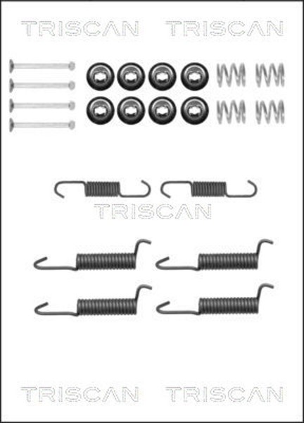 Triscan ZubehöRsatz Feststellbremsbacken 8105 422587 FüR Mitsubishi Pajero 2 4 1-image