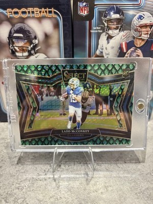 Panini Select NFL 2024 - Ladd McConkey RC Field Level - Dragon Scale 02/70 