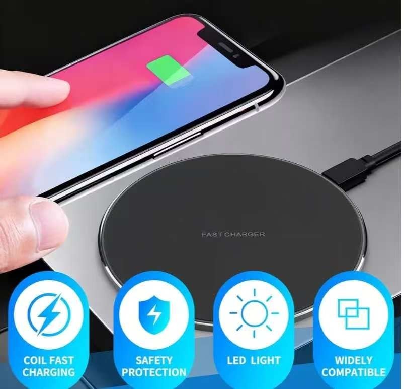chargeur sans fil – vue détaillée
