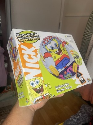 SpongeBob Snow Tube 40 Inches Extra Large Inflatable Snow Tube