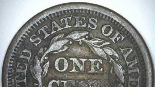 1846 - Braided Hair Large Cent, Medium Date? 1c #735 - Picture 3 of 6