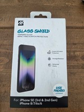 ZAGG iFrogz Glass Shield Screen Protector iPhone SE 3rd/2nd Gen 8 7 6 6s