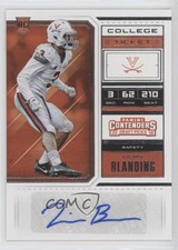 2018 Panini Contenders Draft Picks College Ticket Quin Blanding #219 Auto 1q7