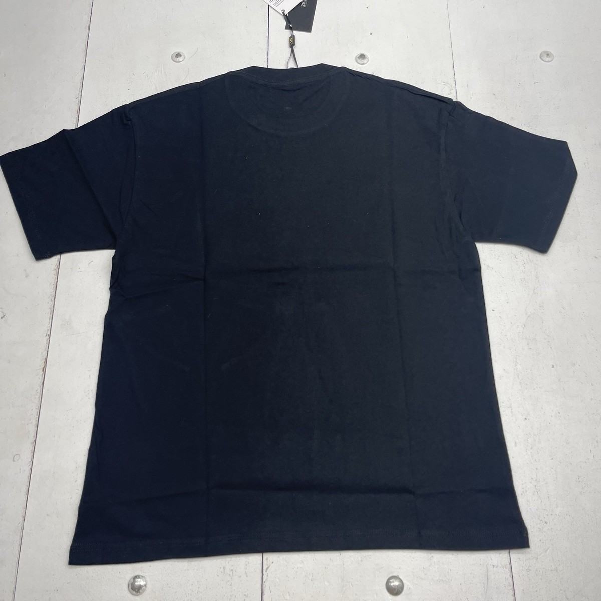 ZKD Street Tide Light Movement Black Short Sleeve T Shirt Mens