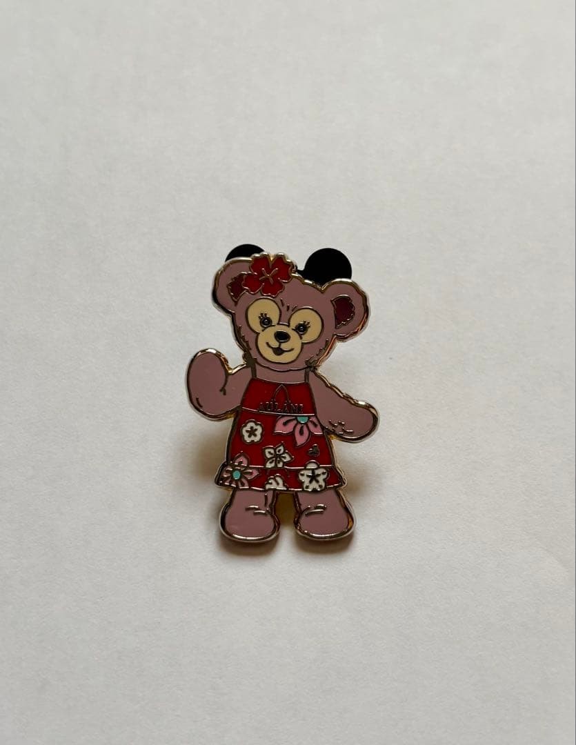 Shellie May Pin Badge Disney Resort Arauni Limited Hibiscus Dress Used