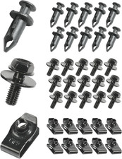 35PCS Car Clips,Engine under Cover Splash Shield Guard Body Bolts,Car Accessorie